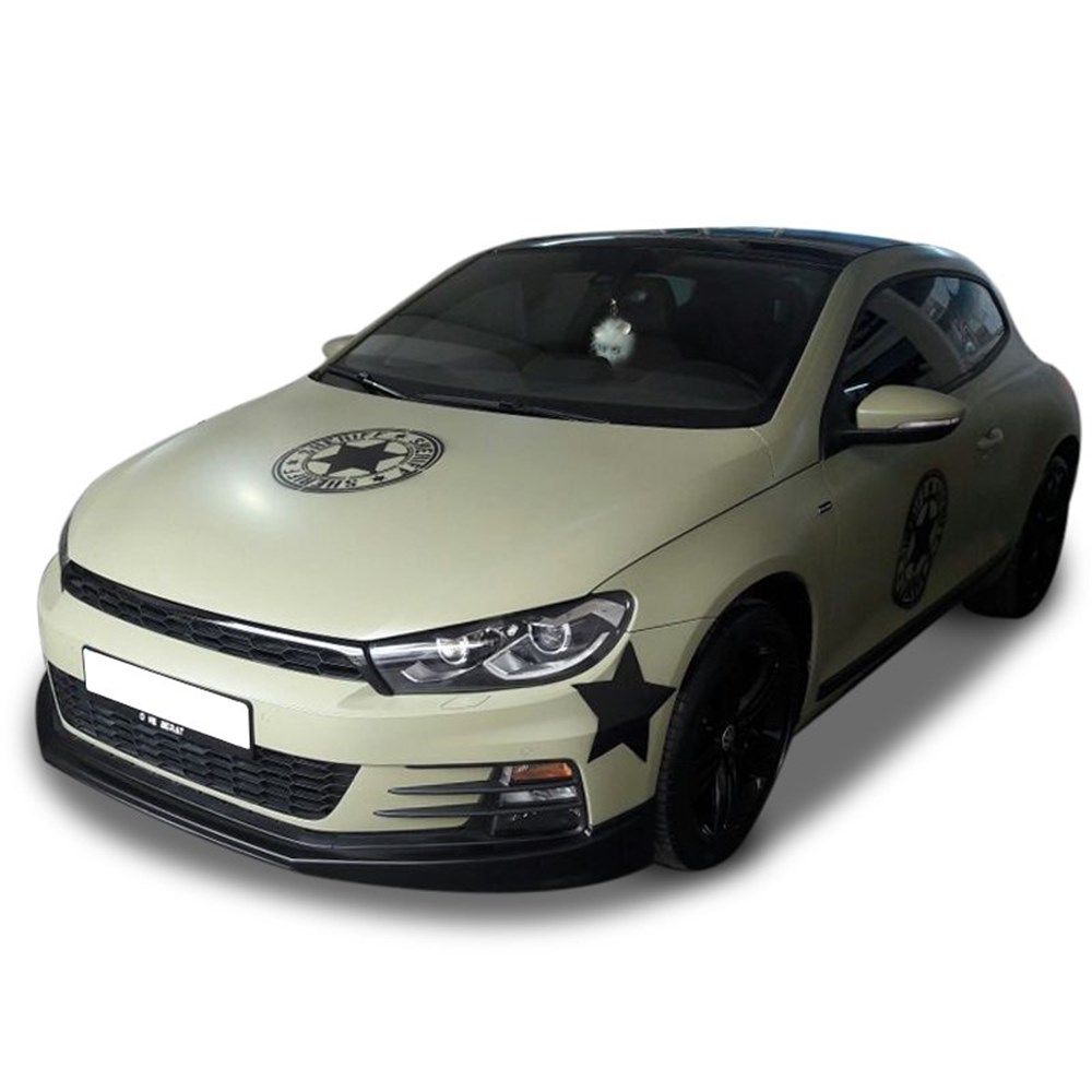 Volkswagen Scirocco Makyajlı Boyasız Ön Ek (Plastik)