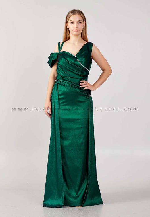 Sleeveless Maxi Polyester Column Plus Size Green Wedding Guest