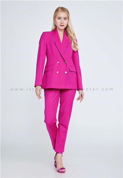 BENA LABENALong Sleeve Regular Fuchsia Suit Bnafx-cp130fus