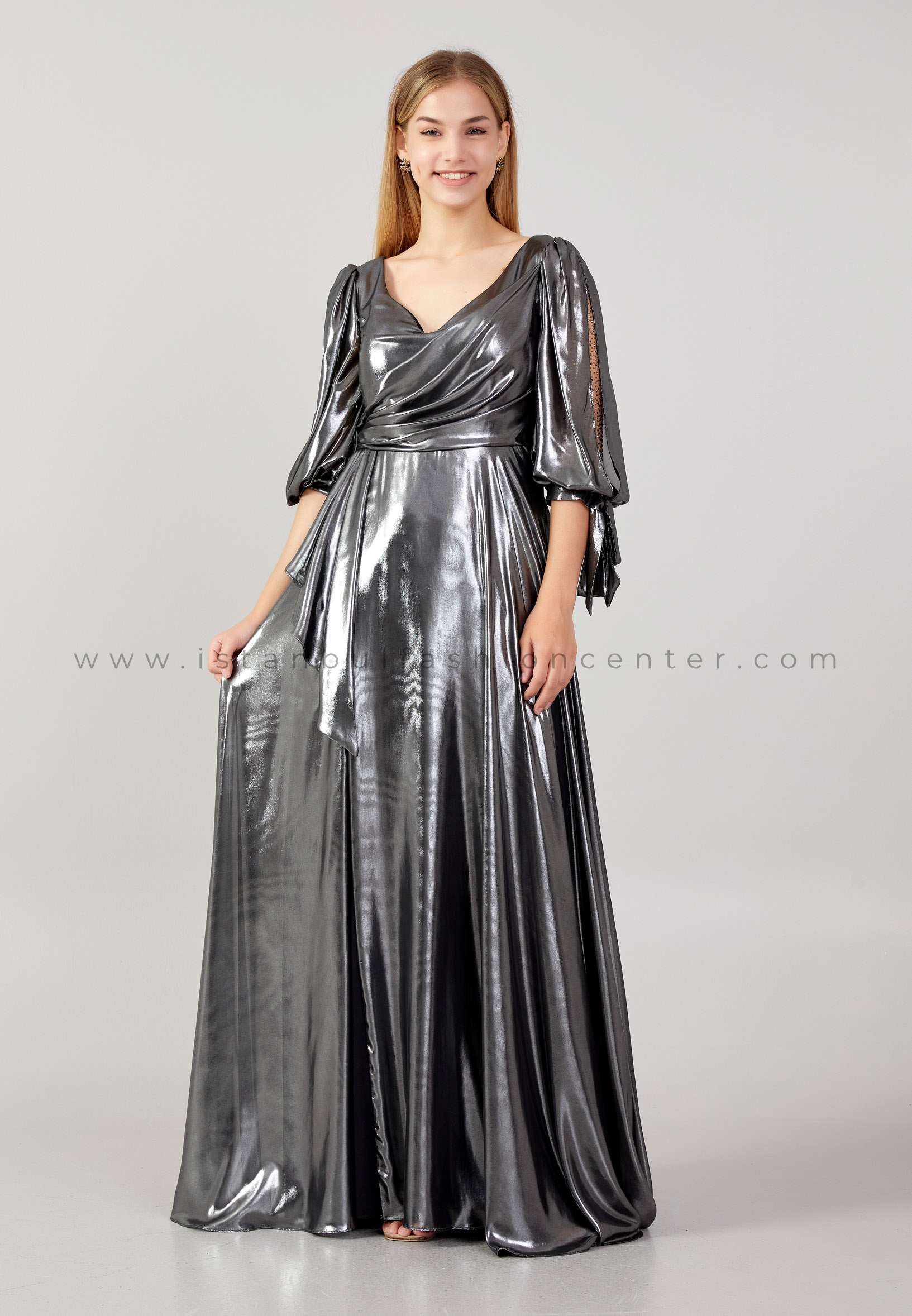 Grey maxi dress for hot sale wedding