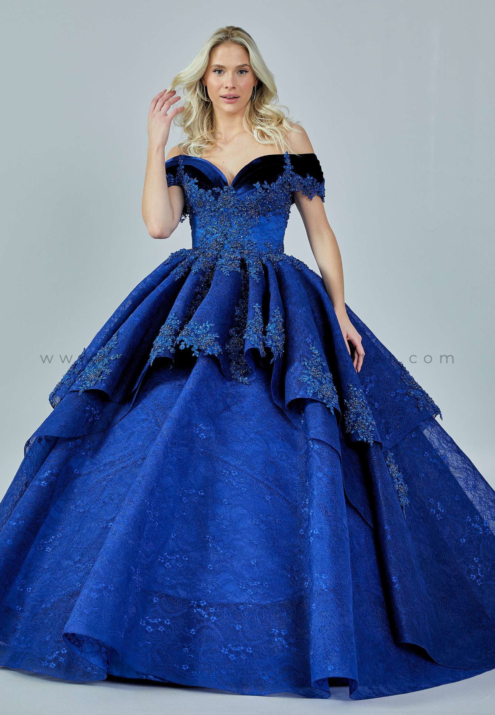 ROYAL BLUE premiun gown s/m | Lazada PH