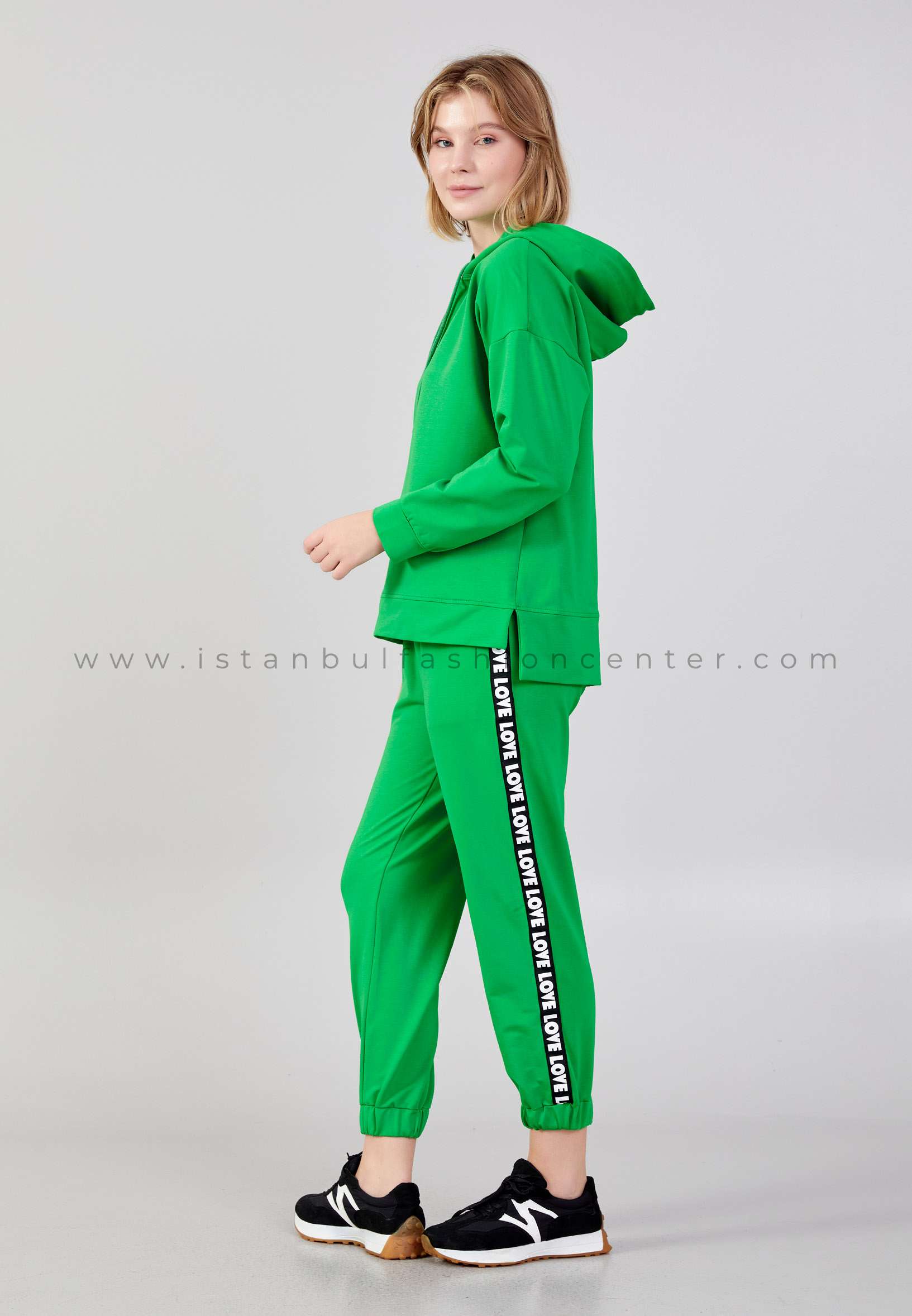 Neon green cheap tracksuit womens