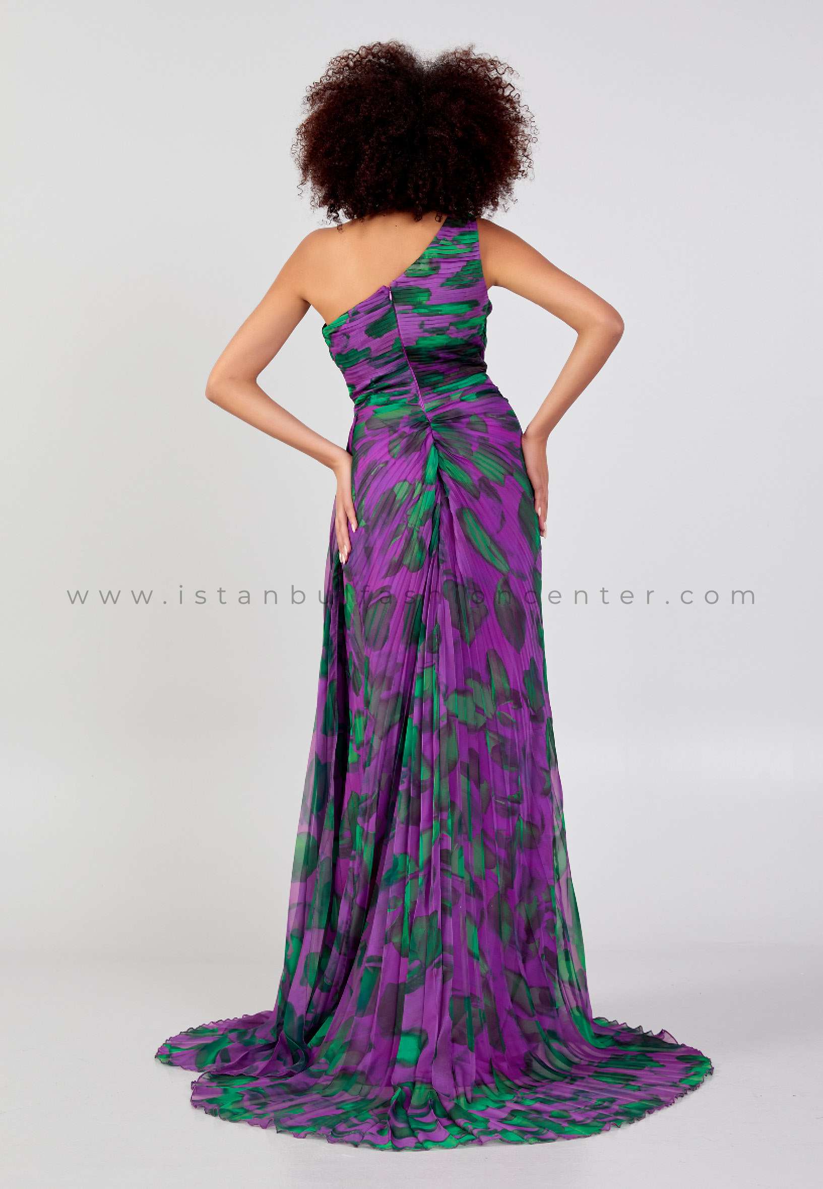 Fuchsia chiffon dress clearance