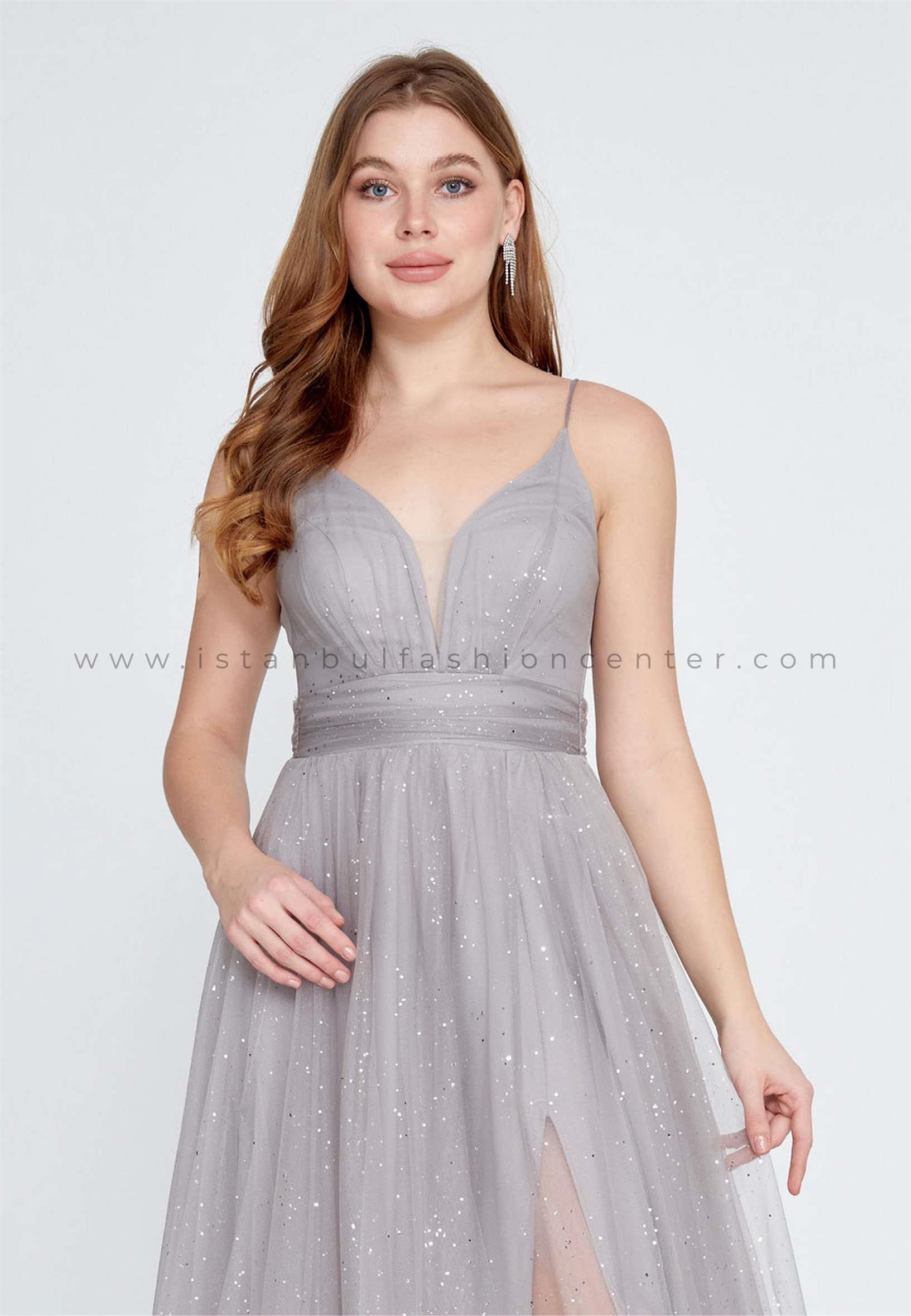 Wedding guest shop grey dress