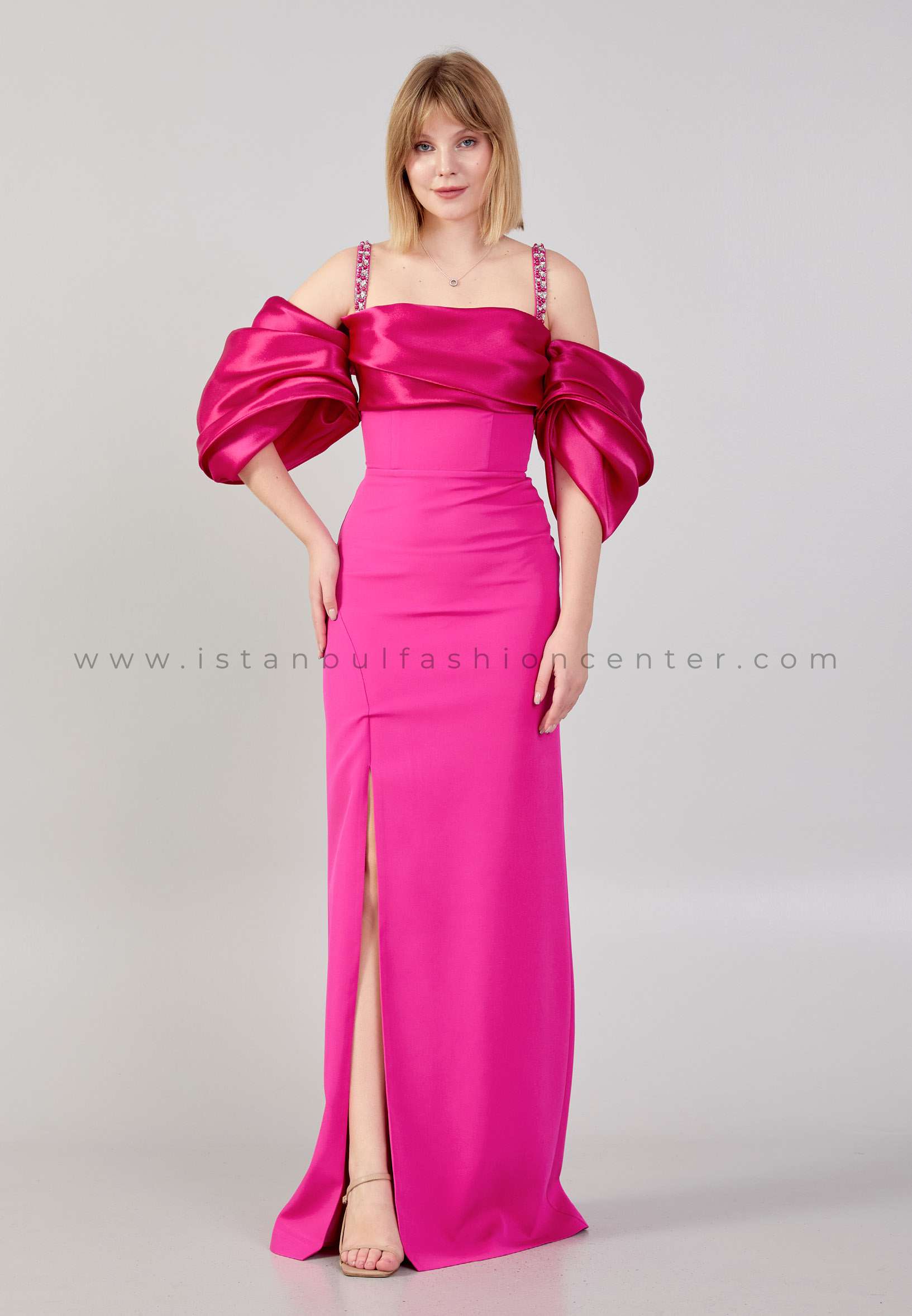 Fuchsia wedding clearance guest dress