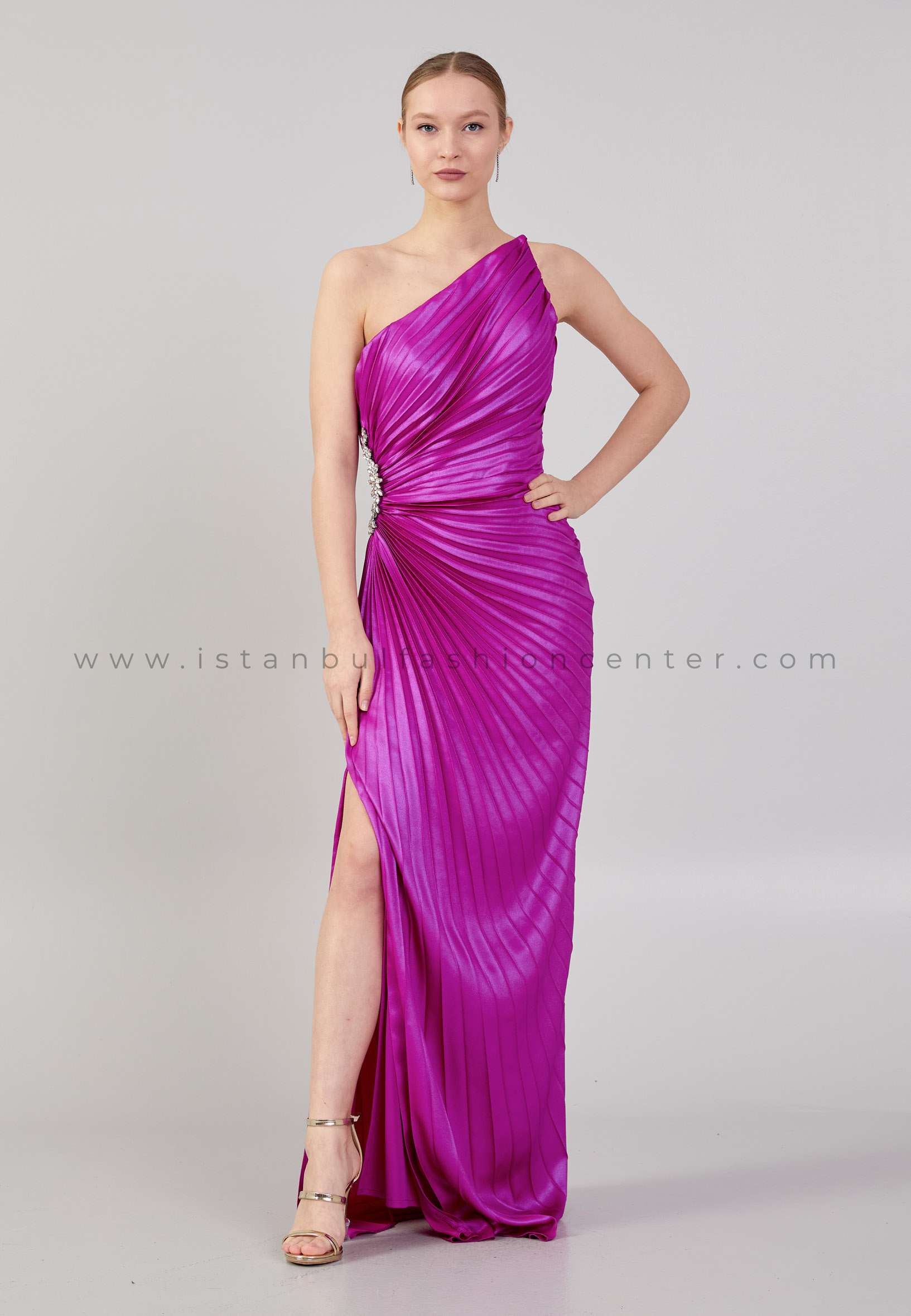 Fuschia wedding hot sale guest dress