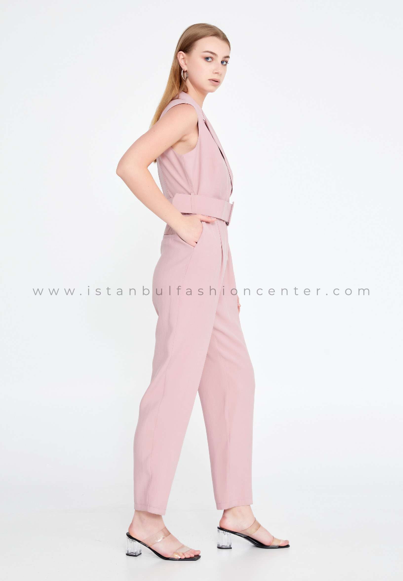 Pink jumpsuit sales casual