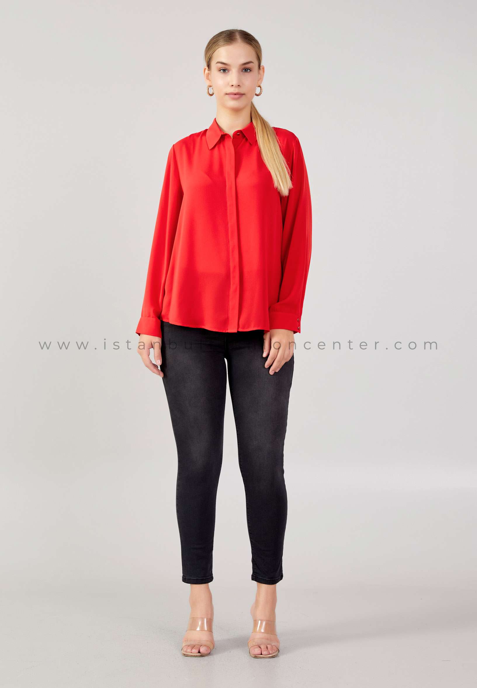  Plus Size Red Shirt