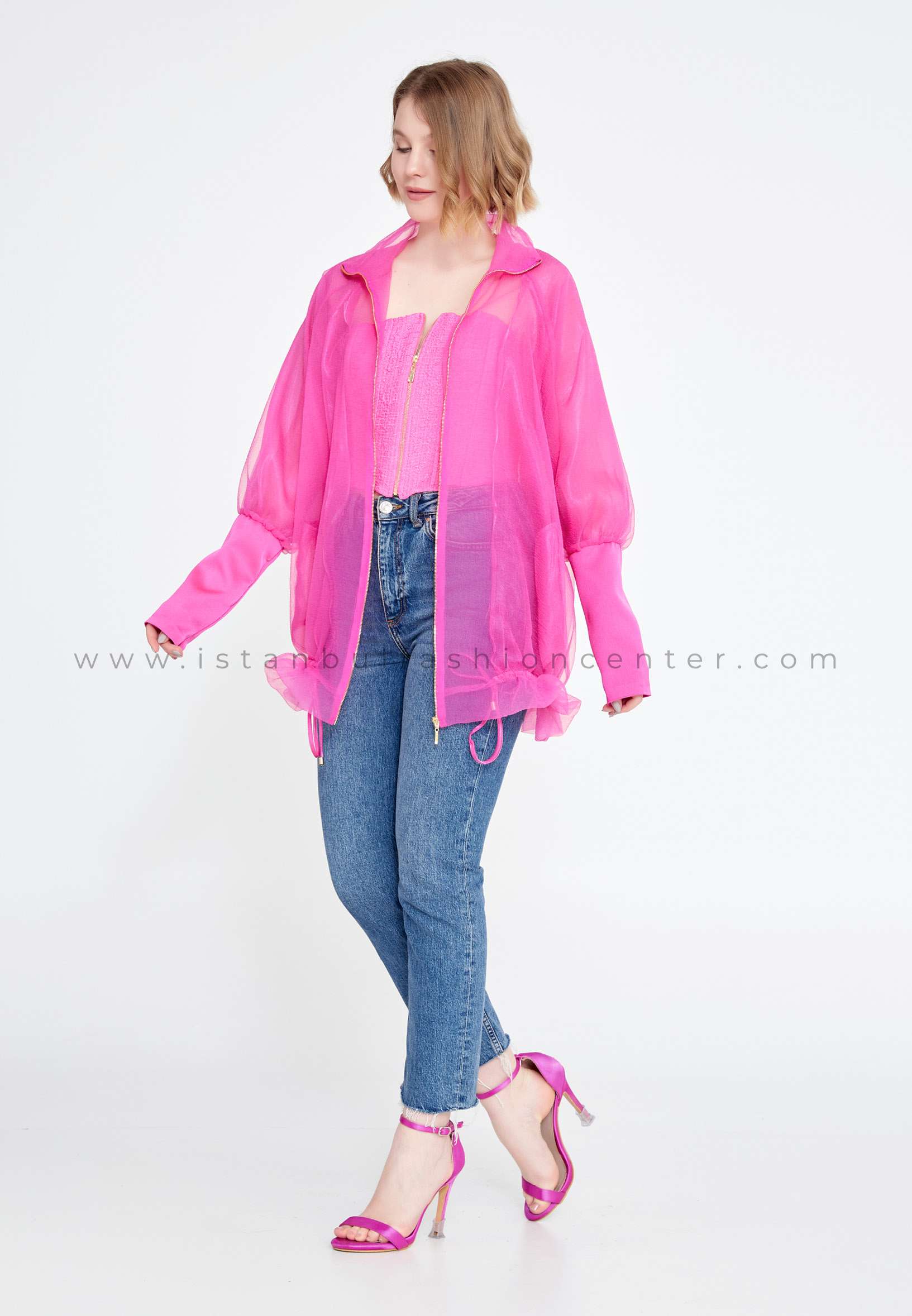 Pink Tulle Jacket