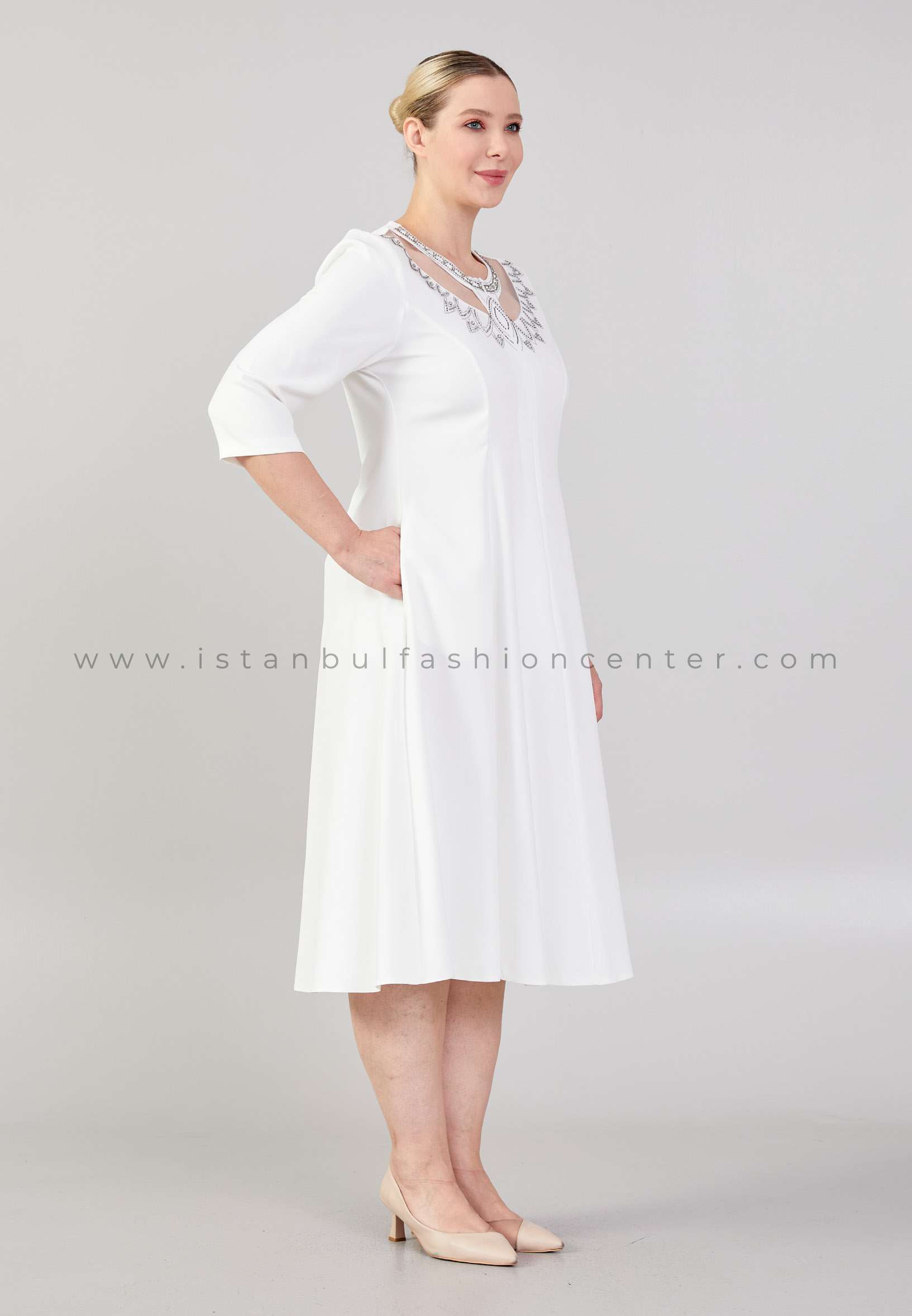 Plus Size Women Summer Casual Print Dress - The Little Connection