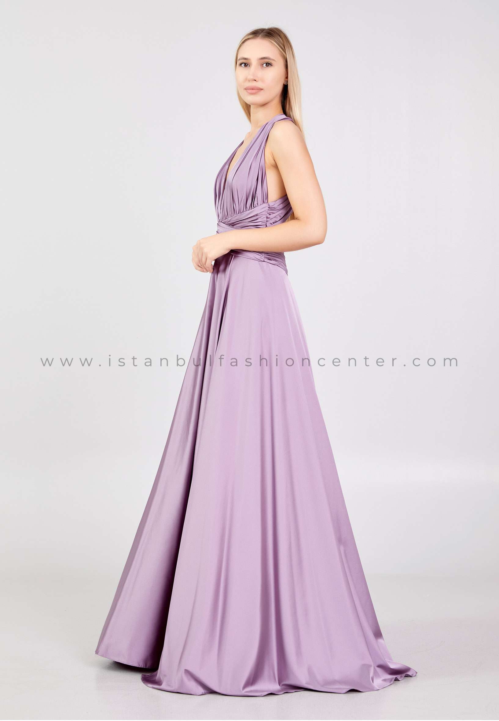 Sleeveless Maxi Chiffon Column Regular Purple Wedding Guest Dress Srf7983lav