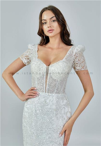sequin bridal gowns