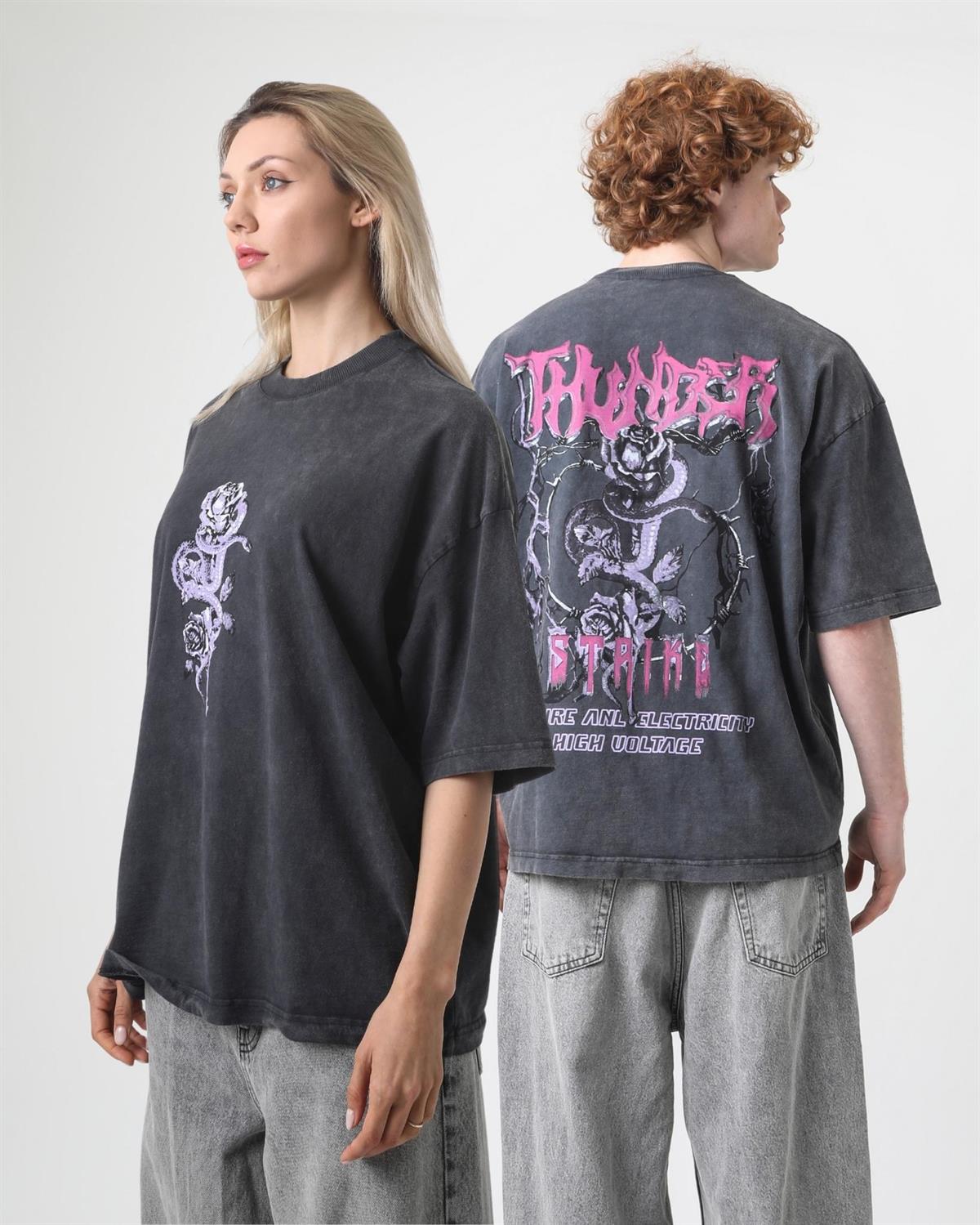 Thunder Print Tshirt 