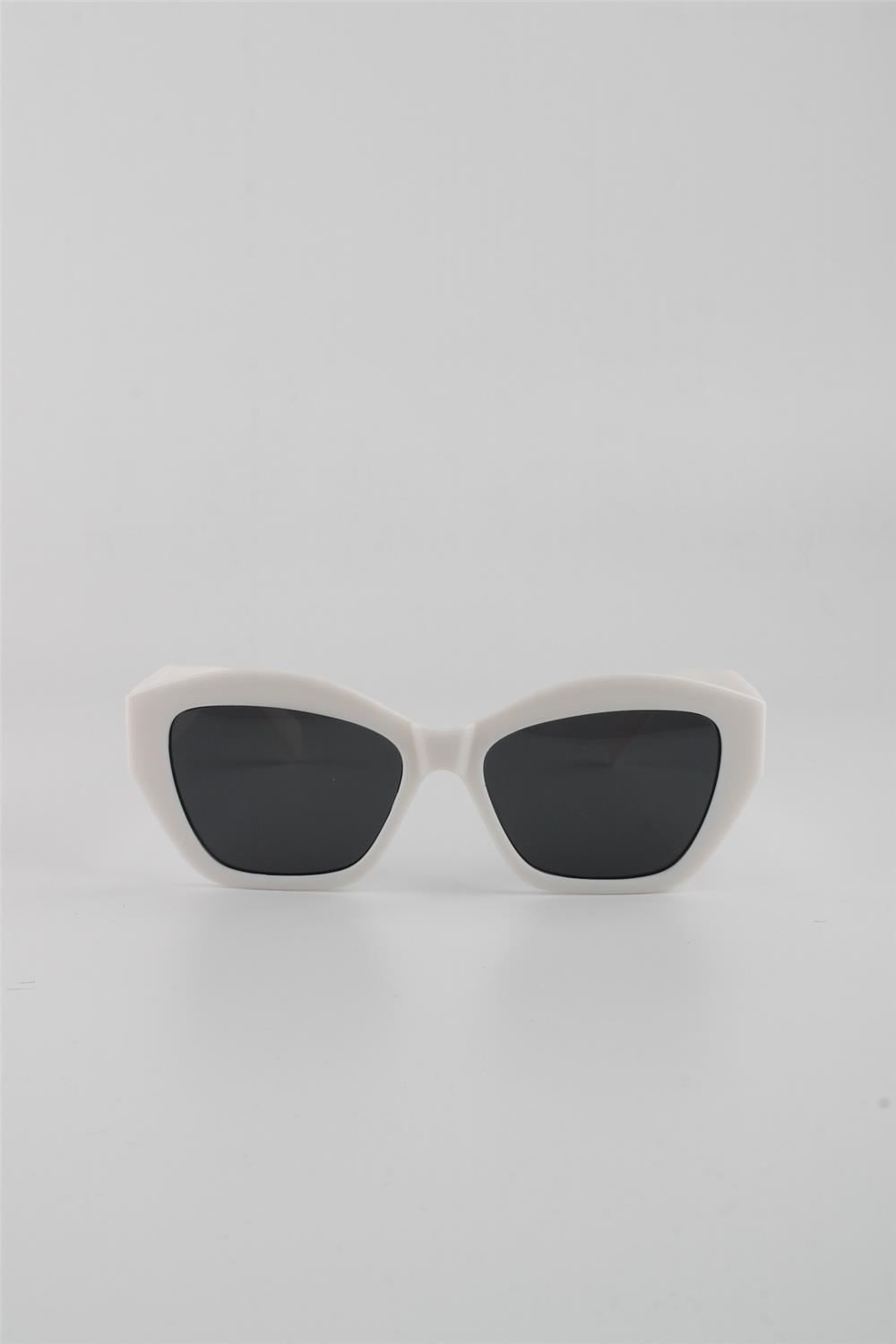By Marine Beyaz UV400 Filtre Kadın Güneş Gözlüğü G24FT1053R03