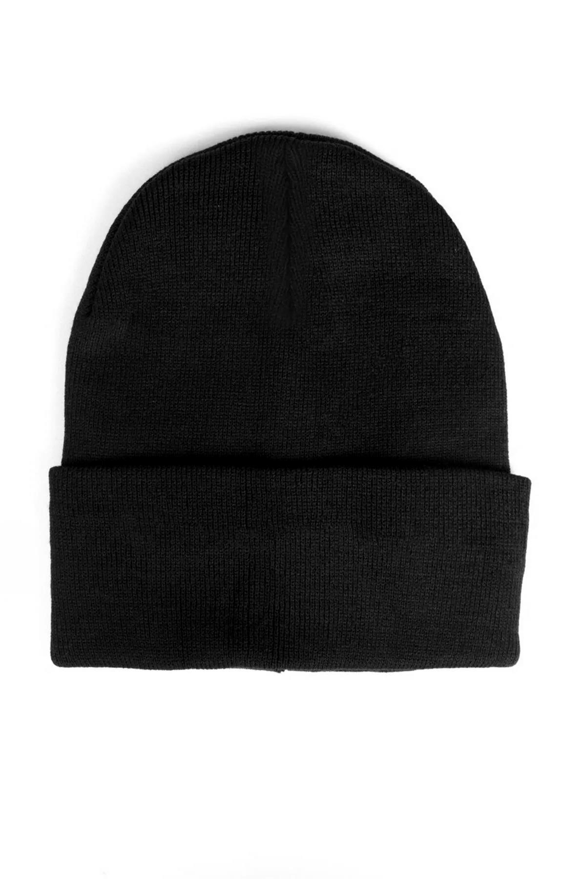 Cappello Erkek Siyah Düz Bere - MRLXEBR001