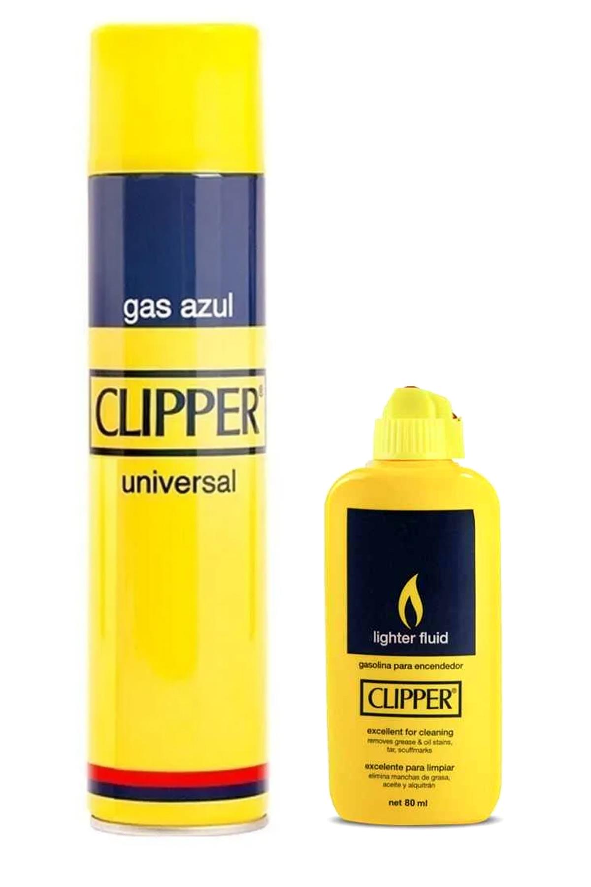 Clipper Çakmak Gazı 250 ml Benzin Set 80 ml