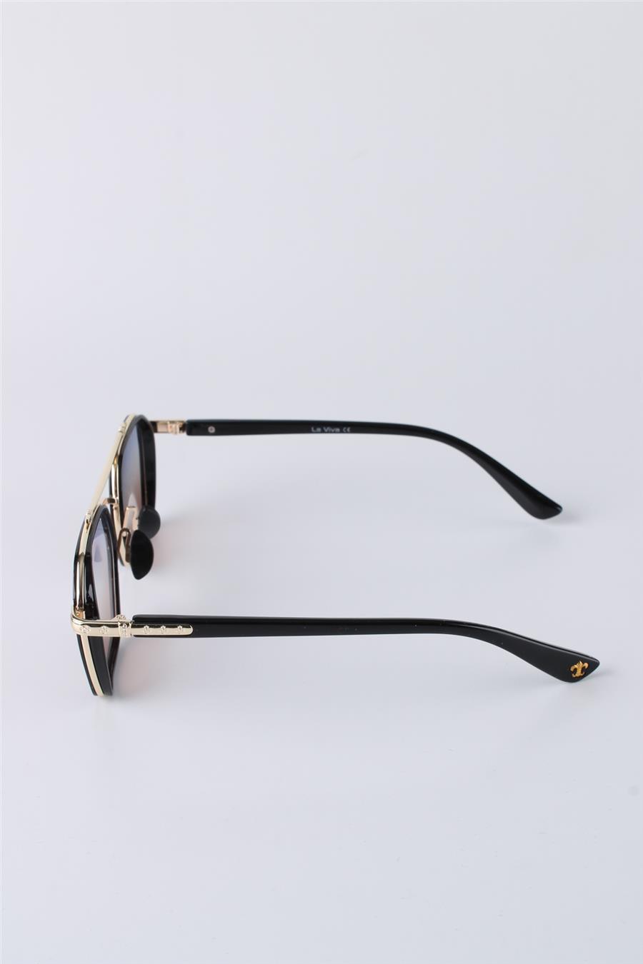 La Viva Altın UV400 Koruma Unisex Güneş Gözlüğü G25LV3311R03