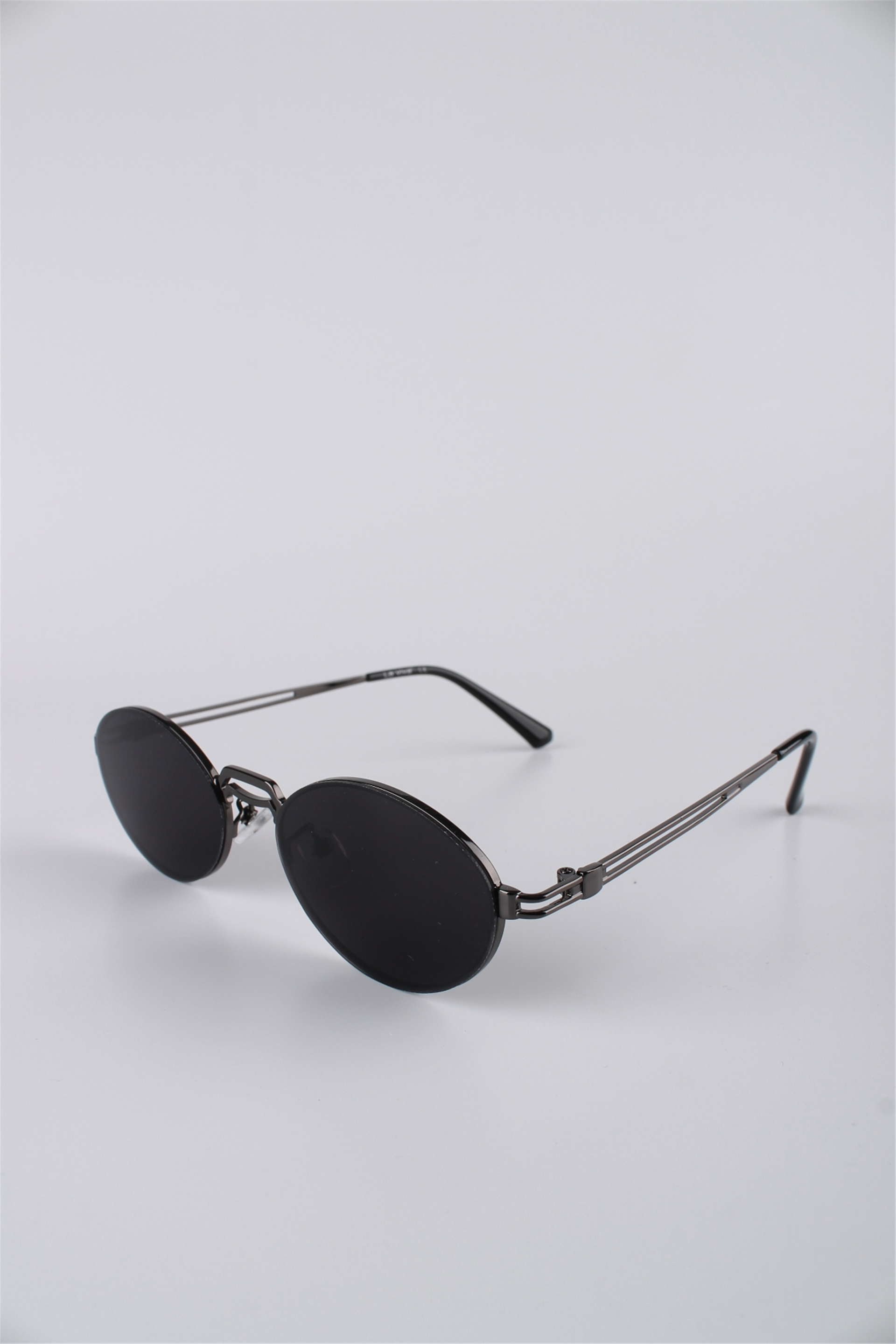 La Viva Füme Metal Çerçeveli Oval Unisex Güneş Gözlüğü GG25LV2308R02