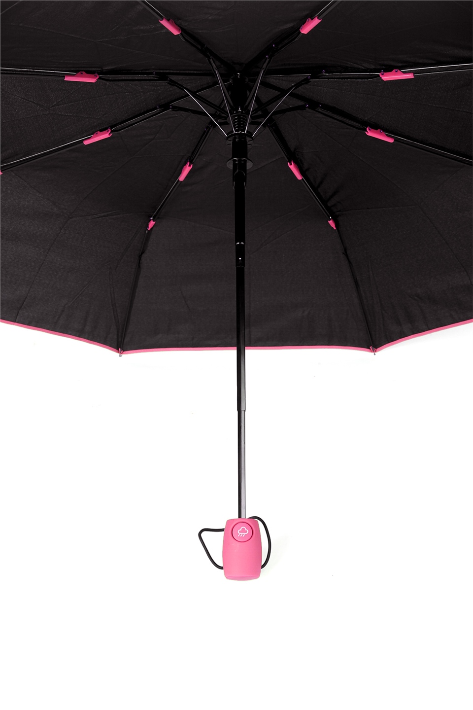 Marlux Siyah Pembe Kadın Şemsiye M21MARTP5412BR004