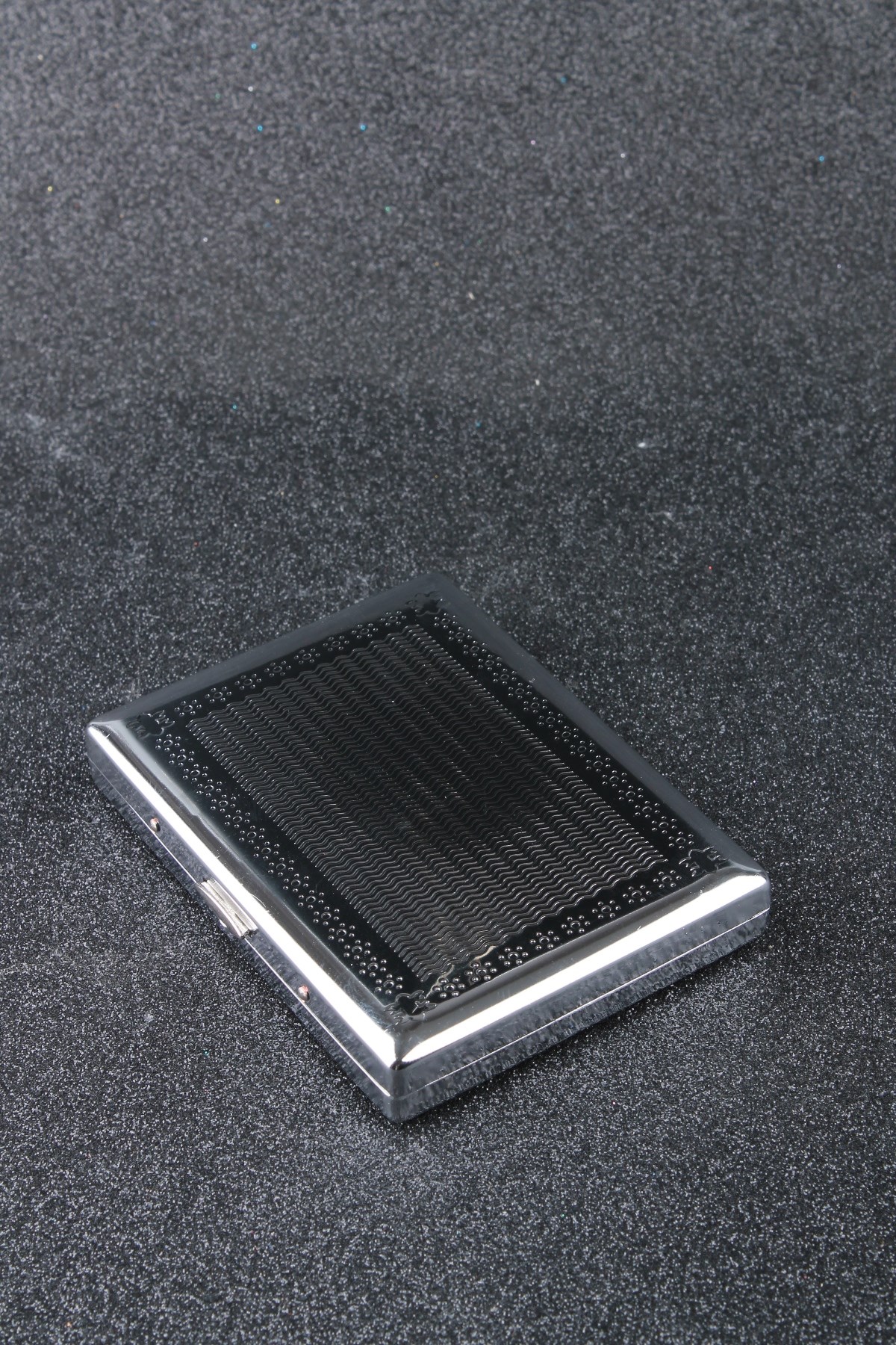 Silvio Monetti Desenli Metal Sigara Tabakası SMTBKCB005R2