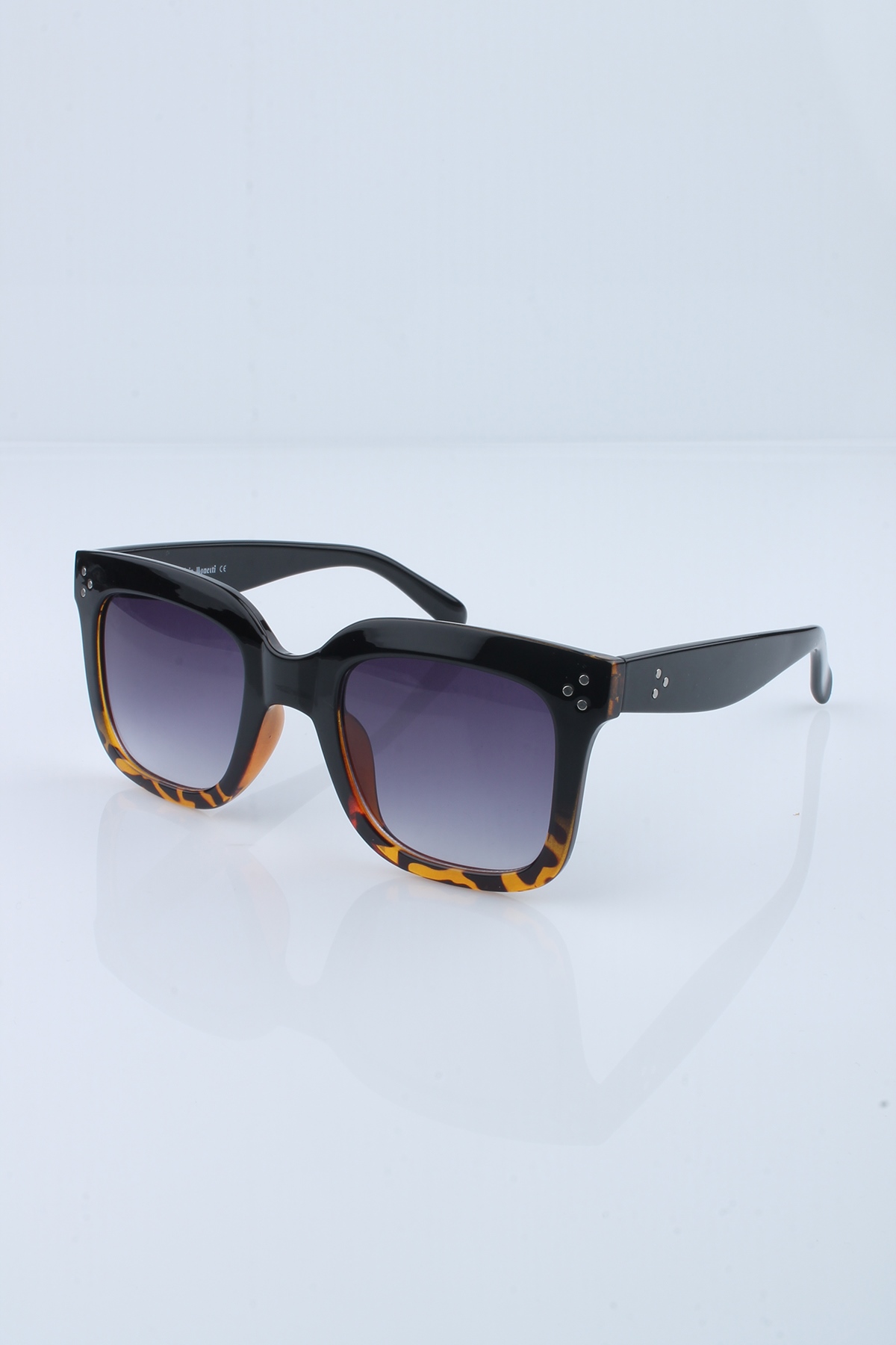 Silvio Monetti Siyah Leopar UV400 Kadın Güneş Gözlüğü MRT22SM94463