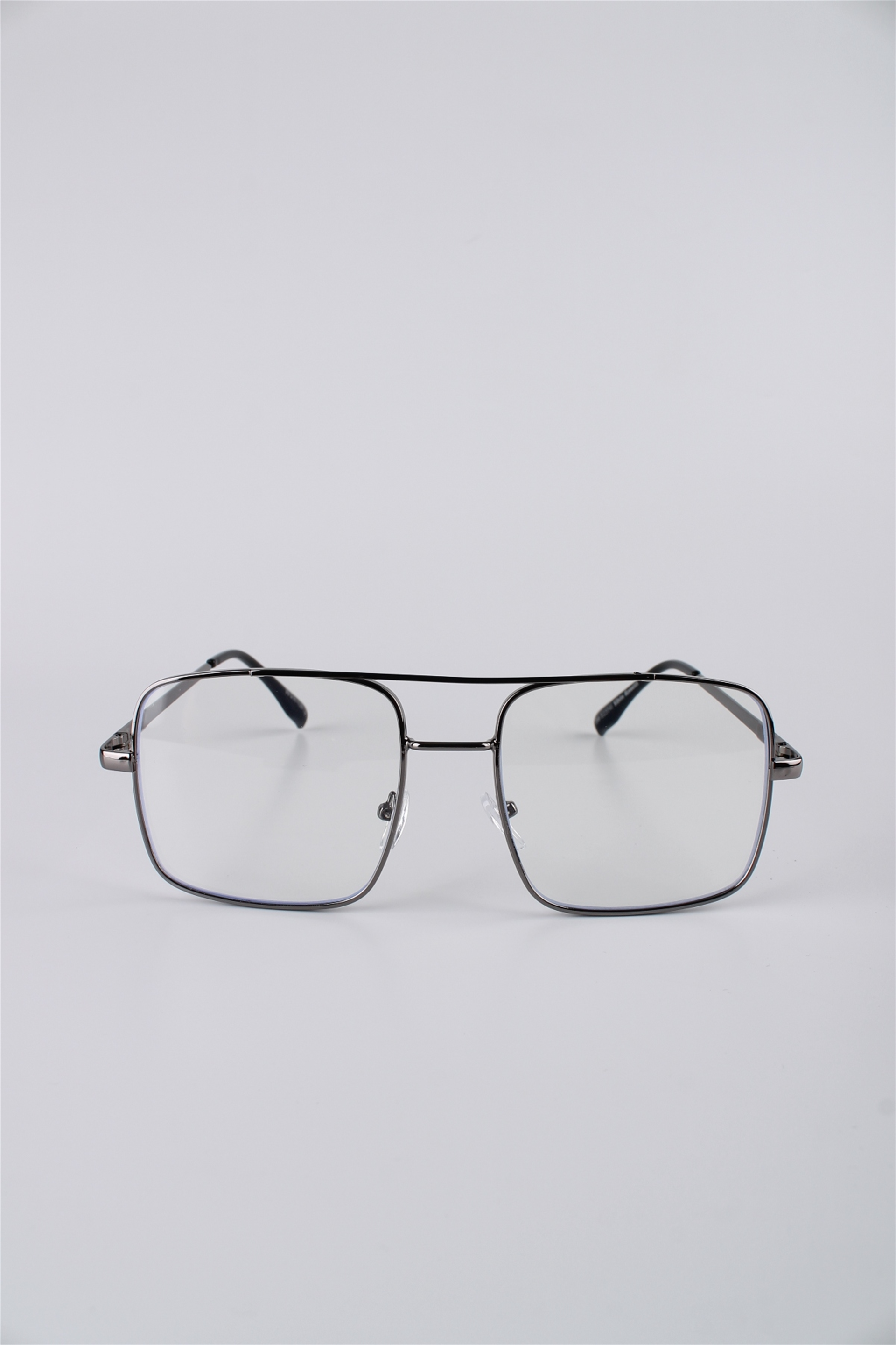 Silvio Monetti Unisex Füme Metal Çerçeveli Kare Gözlük GG25SM2304AR01