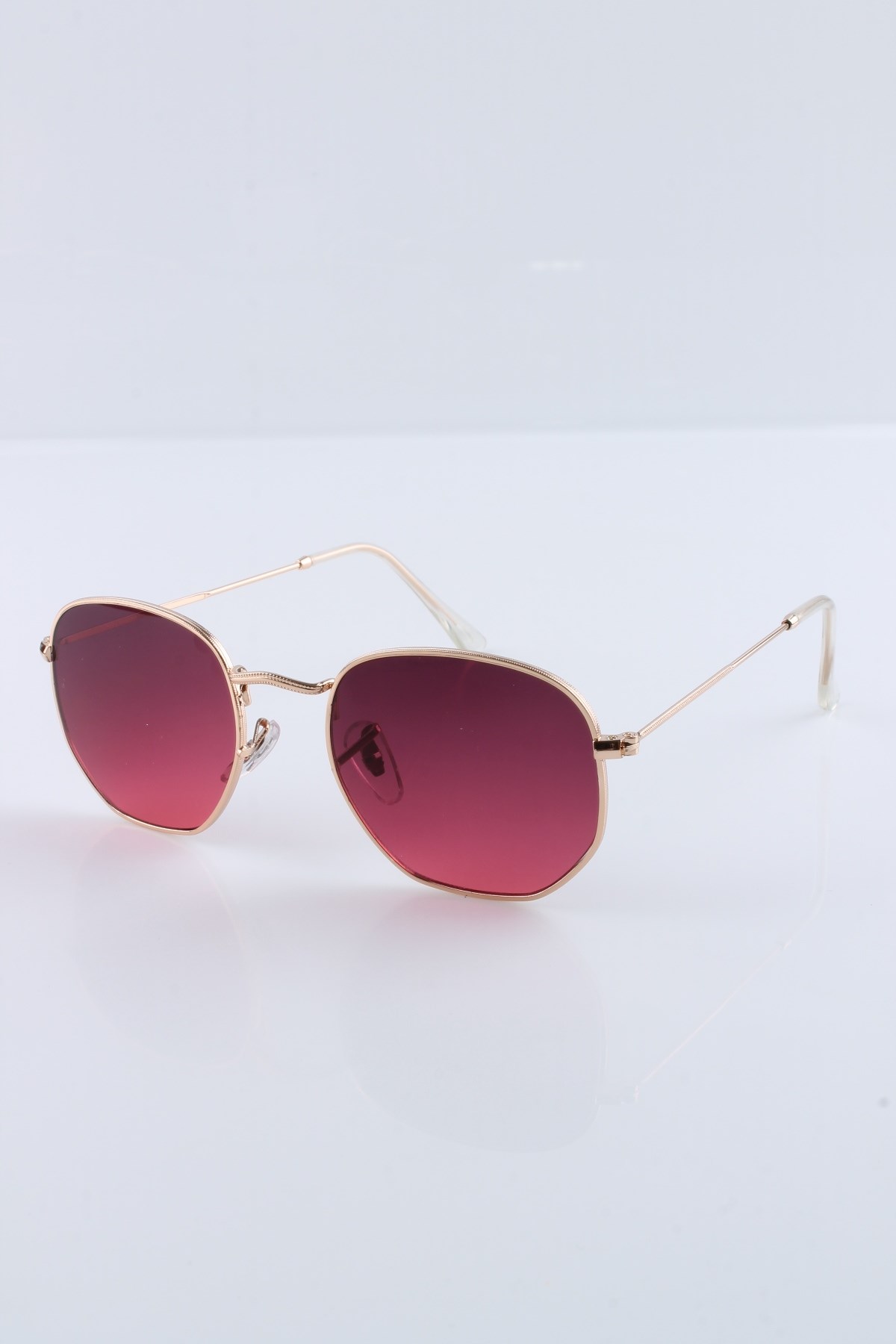 UNISEX BORDO ROSE UV400 GÜNEŞ GÖZLÜĞÜ SILVIO MONETTI - 3SM3548R007