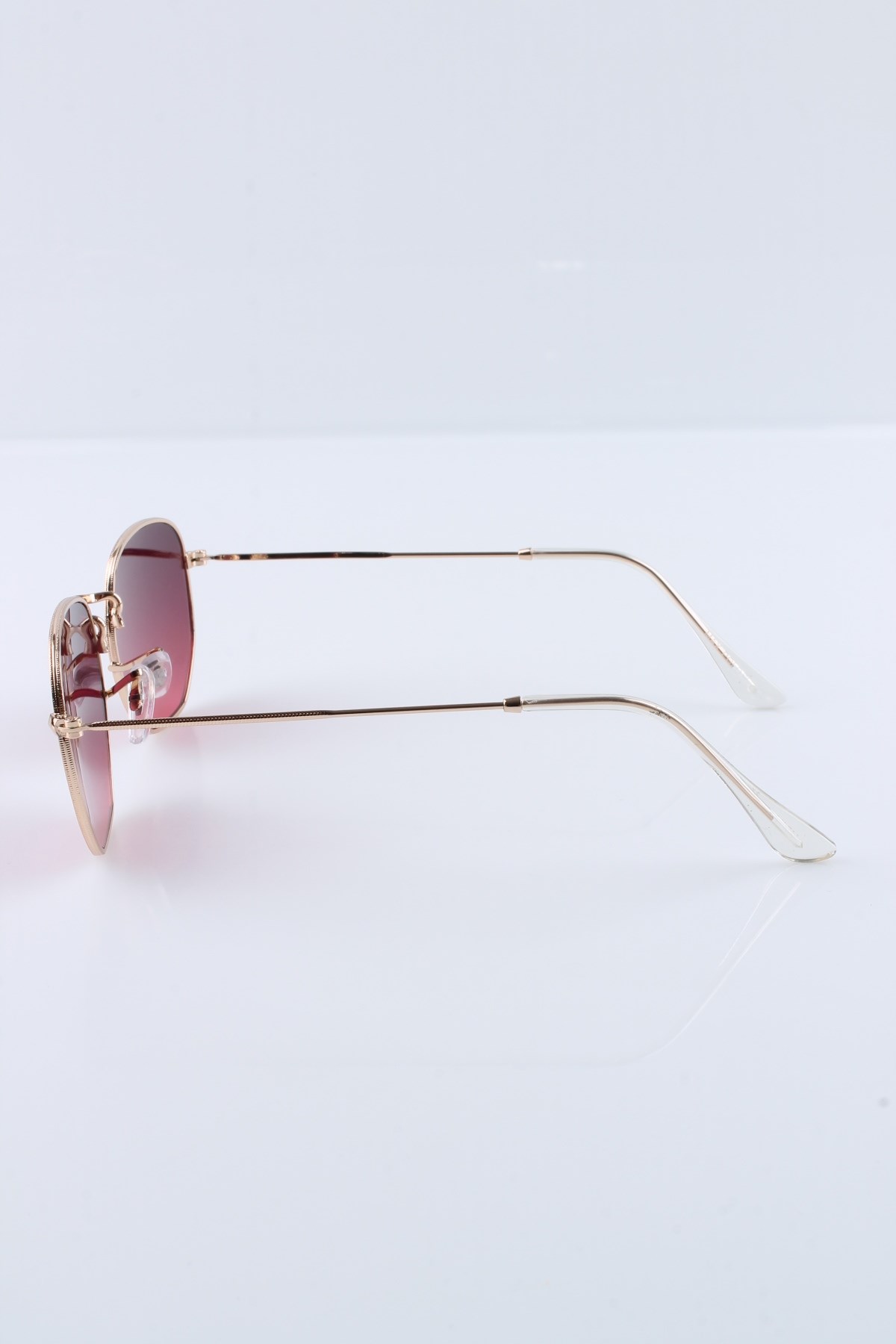 UNISEX BORDO ROSE UV400 GÜNEŞ GÖZLÜĞÜ SILVIO MONETTI - 3SM3548R007