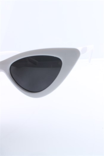 BEYAZ UV400 KADIN GÜNEŞ GÖZLÜĞÜ - BY MARINE - 4BM004R005
