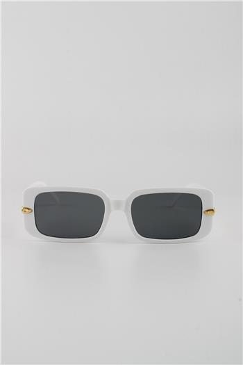 By Marine Beyaz UV400 Filtre Kadın Güneş Gözlüğü G24FT8R02
