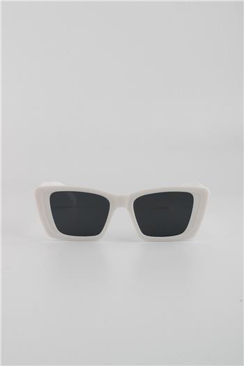 By Marine Beyaz UV400 Filtre Kadın Güneş Gözlüğü G24FT1058R04