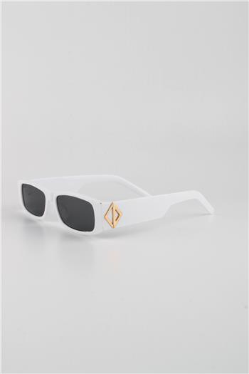 By Marine Beyaz UV400 Filtre Kadın Güneş Gözlüğü G24FT5378R02