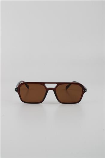 By Marine Kahverengi UV400 Filtre Unisex Güneş Gözlüğü G24FT2025R03