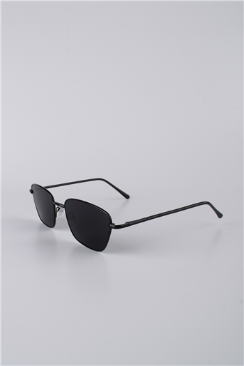 By Marine Siyah Kare Metal Çerçeveli Unisex Güneş Gözlüğü GG25BMTOMPL3R01