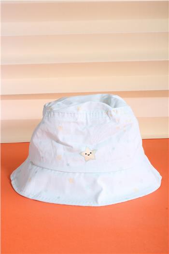 Cappello Bebe Mavi 4-7 Yaş Safari Şapka 24CCKSAFAR08