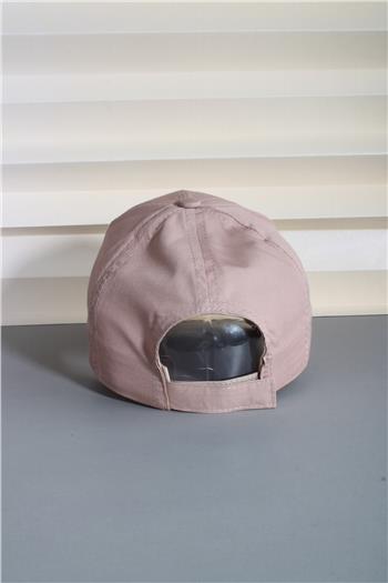 Cappello Bej Spor Şapka Unisex Arkası Cırtlı Ayarlanabilir 24SAPKADUZ