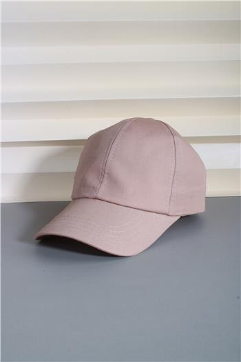 Cappello Bej Spor Şapka Unisex Arkası Cırtlı Ayarlanabilir 24SAPKADUZ