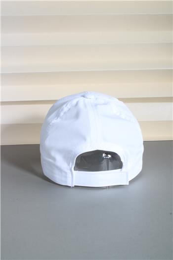 Cappello Beyaz Spor Şapka Unisex Arkası Cırtlı Ayarlanabilir 24SAPKADUZ