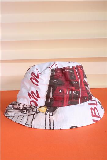 Cappello Bordo 4-7 Yaş Safari Şapka 24CCKSAFAR06
