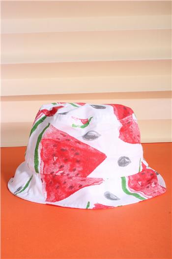 Cappello Kırmızı 4-7 Yaş Safari Şapka 24CCKSAFAR03