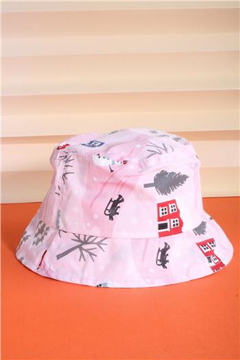 Cappello Pembe 4-7 Yaş Safari Şapka 24CCKSAFAR10