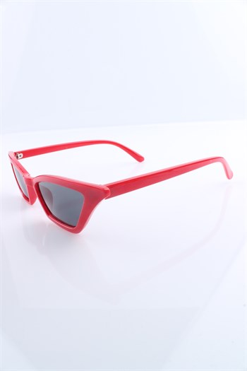 KIRMIZI UV400 KADIN GÜNEŞ GÖZLÜĞÜ - BY MARINE - 4BM23R005