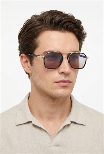 La Viva Altın UV400 Koruma Unisex Güneş Gözlüğü G25LV3311R03