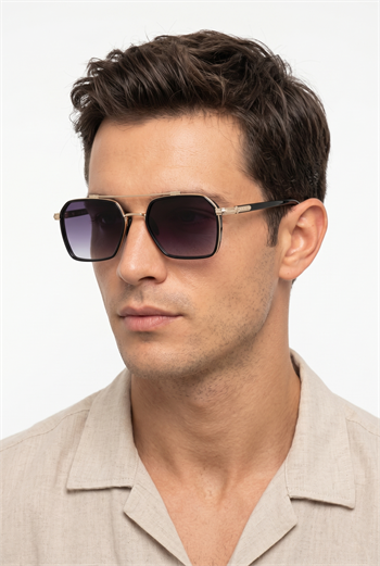 La Viva Altın UV400 Koruma Unisex Güneş Gözlüğü G25LV3311R01