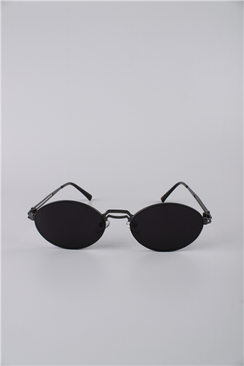La Viva Füme Metal Çerçeveli Oval Unisex Güneş Gözlüğü GG25LV2308R02