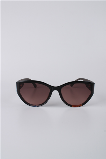 La Viva Kadın Cat Eye Siyah Çerçeve Kahverengi Cam Güneş Gözlüğü GG25LVSF8003R03