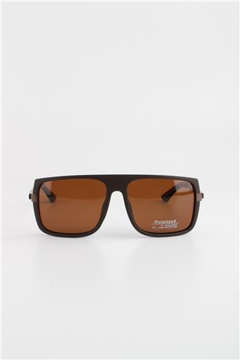 La Viva Kahverengi Mat Polarize Filtre Erkek Güneş Gözlüğü G24LV80042R03