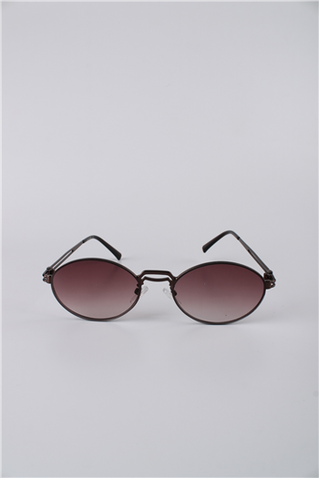 La Viva Oval Metal Çerçeveli Degrade Camlı Unisex Güneş Gözlüğü GG25LV2308R05
