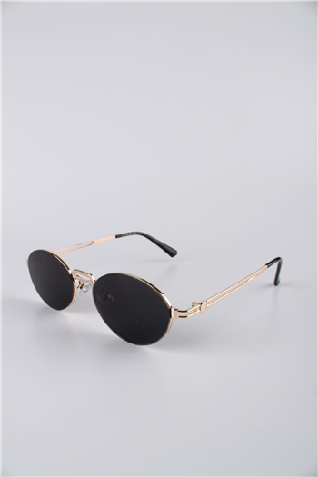 La Viva Oval Metal Çerçeveli Unisex Güneş Gözlüğü GG25LV2308R03
