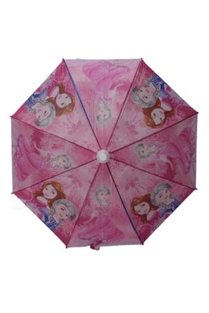 Marlux Bardaklı Korumalı Kız Çocuk Pembe Baskılı Şemsiye M21MARC70R001